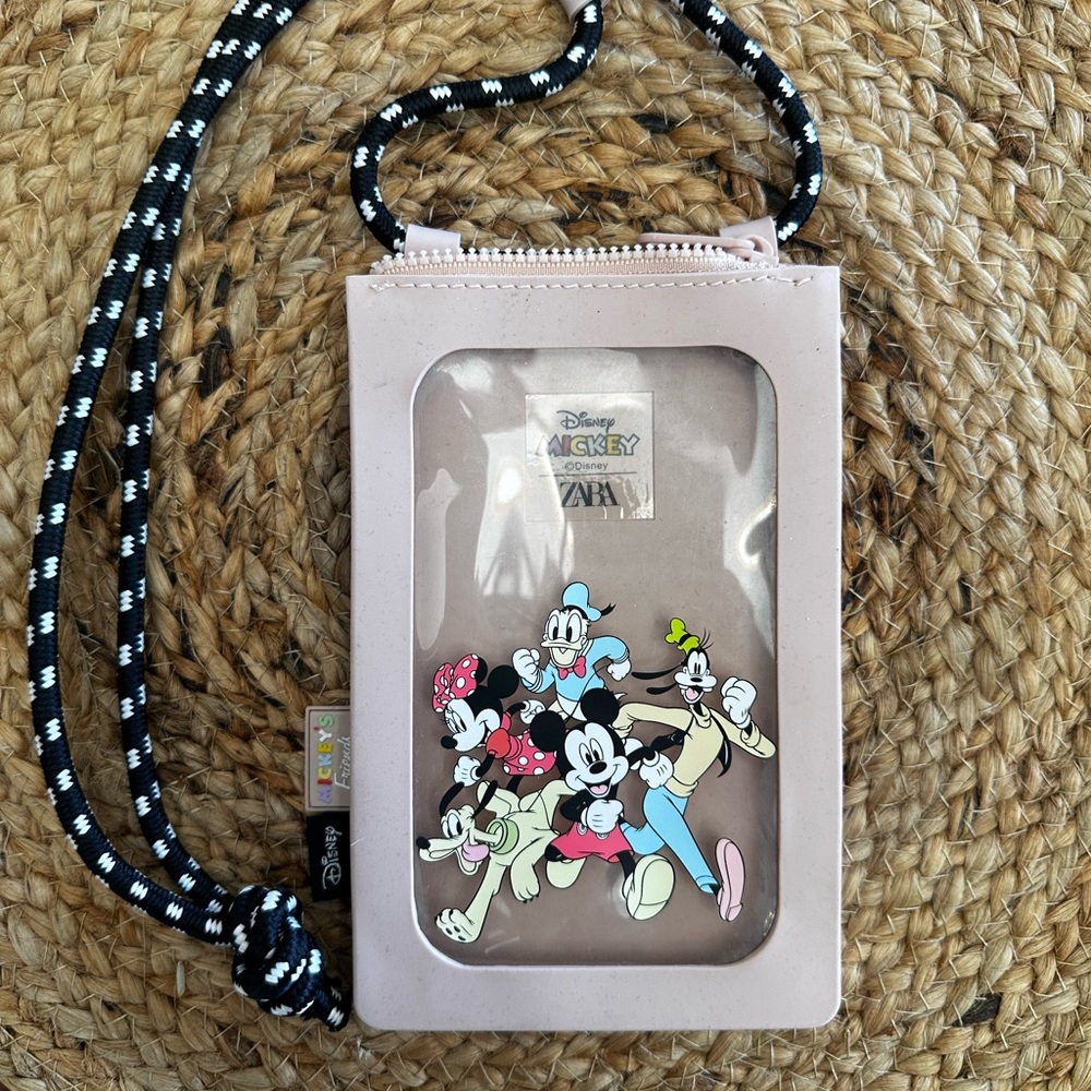 Zara Kids Disney Character Bag - Pink and Black - Picture 4 of 7